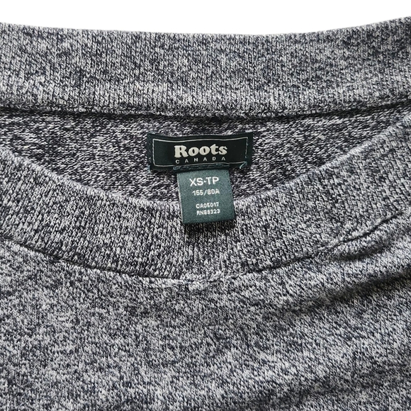 Roots Cabin Salt And Pepper Knit Sweater - Picture 3 of 5